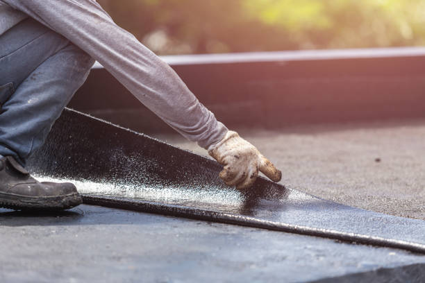 Professional Exterior Waterproofing technician working in Wadsworth, OH